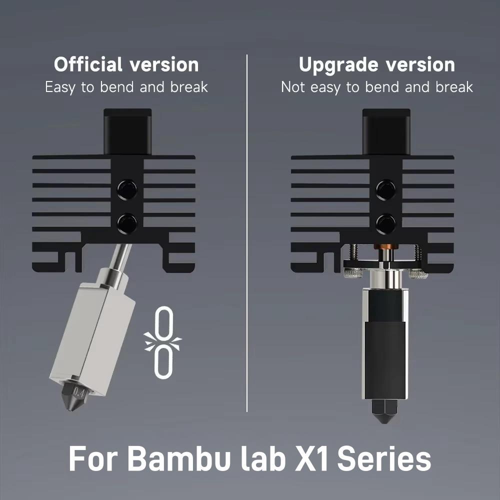 For Bambu Lab X1C P1P P1S Comp - Nozzle 0.4Mm Hardened reseña y precio