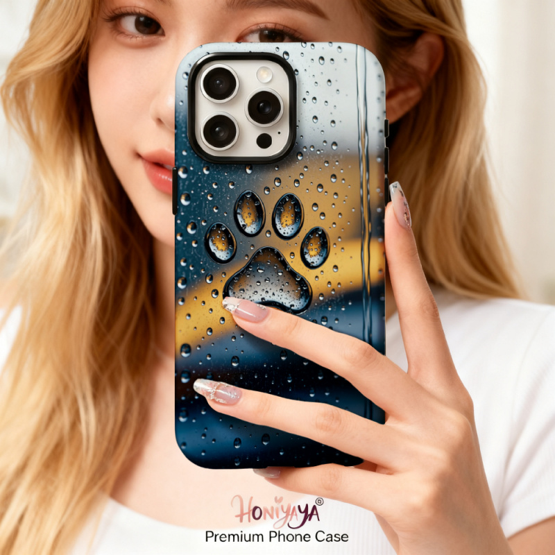 2 in 1 Paw Print Phone Case Fo - 3D Printing Quote reseña y precio