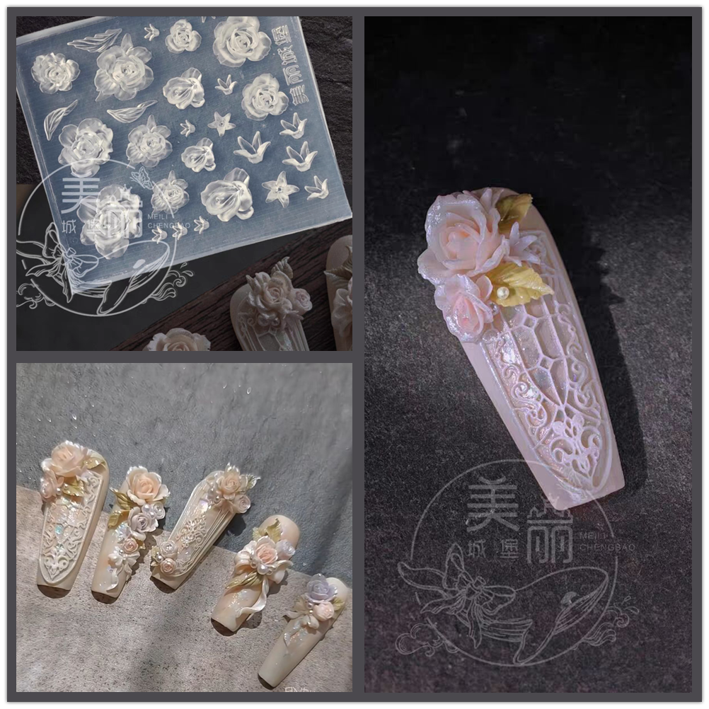 1pc Magnolia Flower Snake Rose - 3D Printing Template reseña y precio