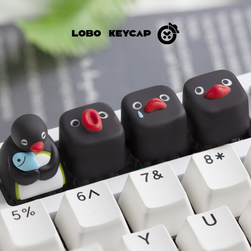 Cute Penguin Image Pingu Serie - 3D Printing Keyboard reseña y precio