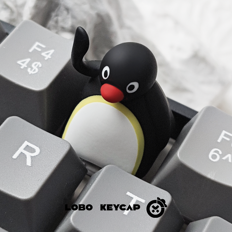 Cute Penguin Image Pingu Serie - 3D Printing Keyboard reseña y precio