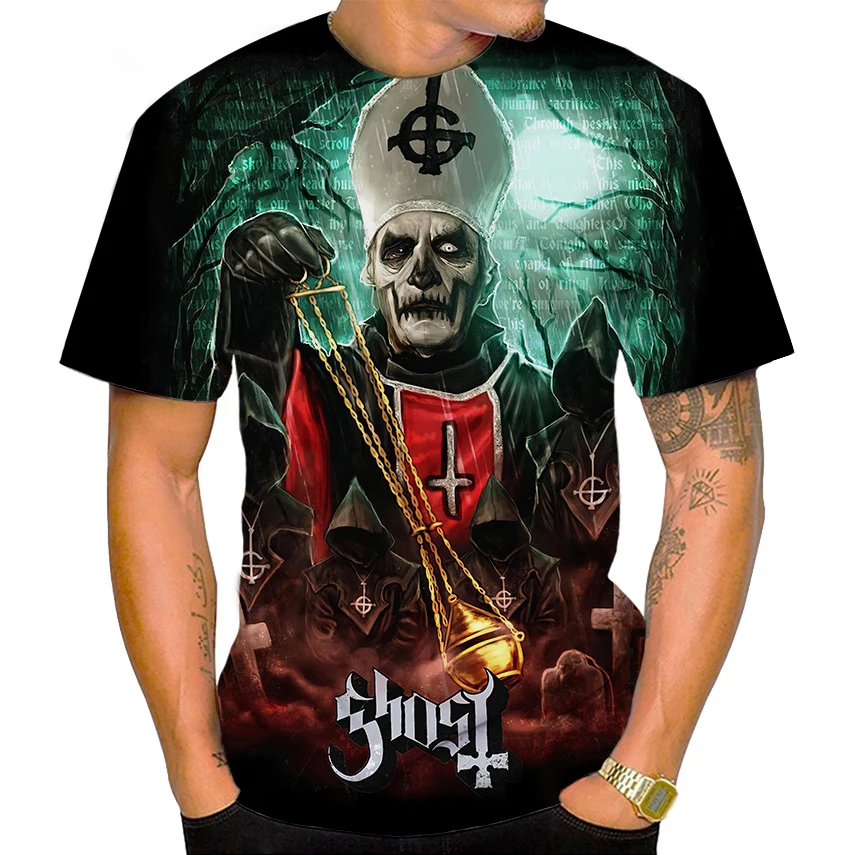 Ghost Band 3D Print T-shirts M - 3D Printing Ghosting reseña y precio
