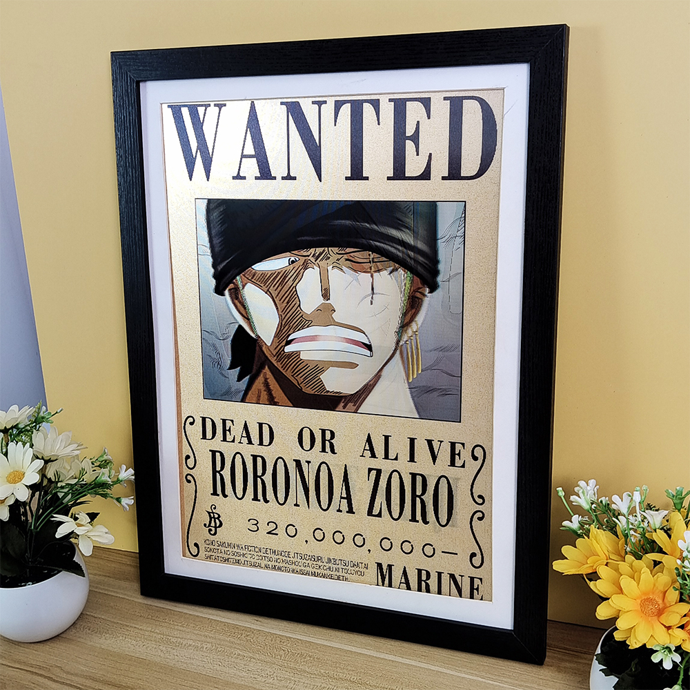 Anime Art One Piece Luffy Zoro - 3D Printing One Piece reseña y precio