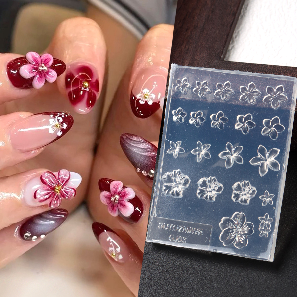 Hibiscus Island Flower Silicon - 3D Printing Template reseña y precio