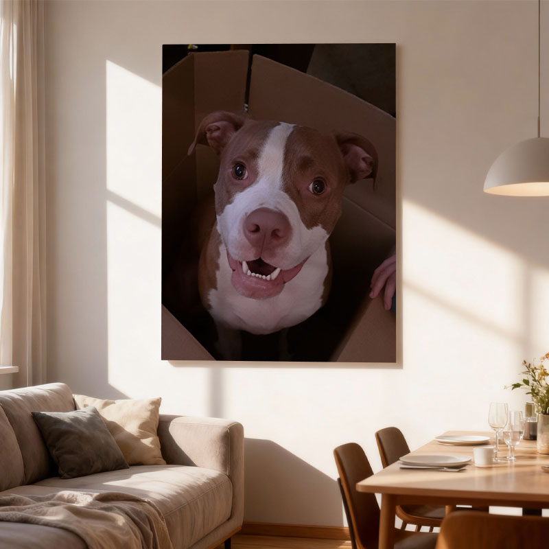 An Artistic Canvas Wall Portra - 3D Printing Wall reseña y precio