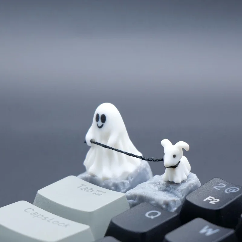 Ghost Puppy Resin Keycap Custo - 3D Printing Ultem reseña y precio