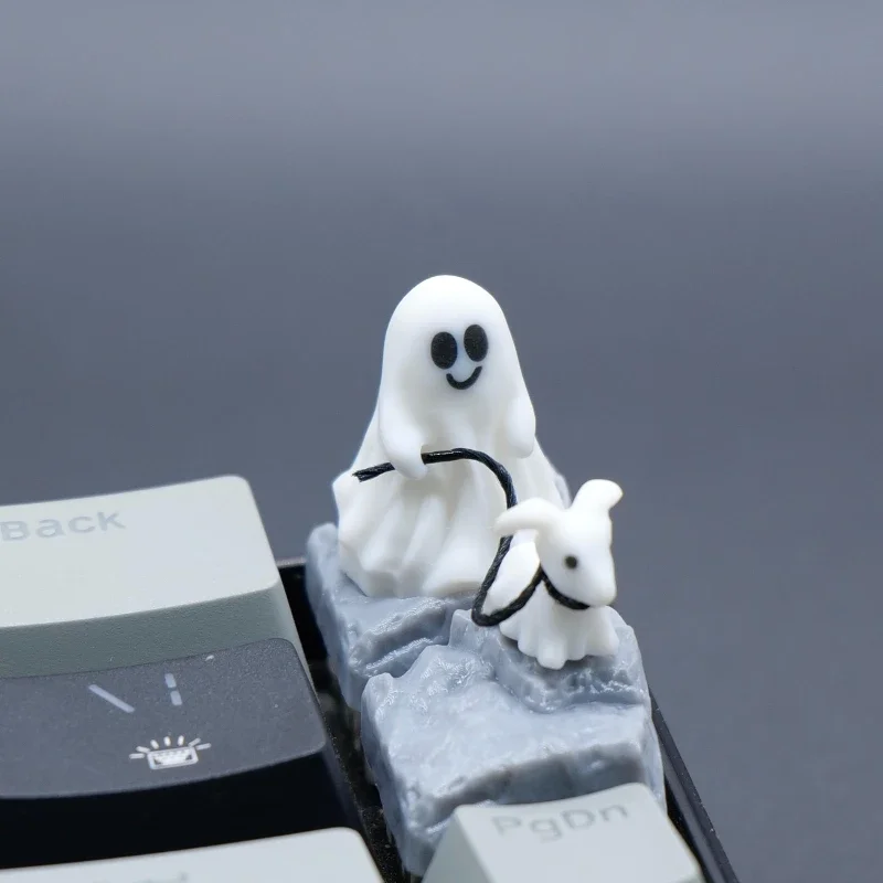 Ghost Puppy Resin Keycap Custo - 3D Printing Ultem reseña y precio