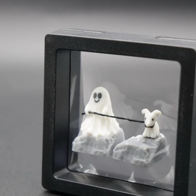 Ghost Puppy Resin Keycap Custo - 3D Printing Ultem reseña y precio