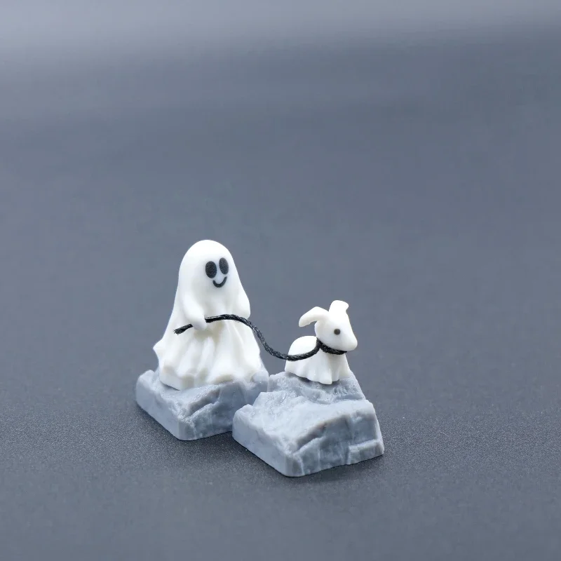 Ghost Puppy Resin Keycap Custo - 3D Printing Ultem reseña y precio