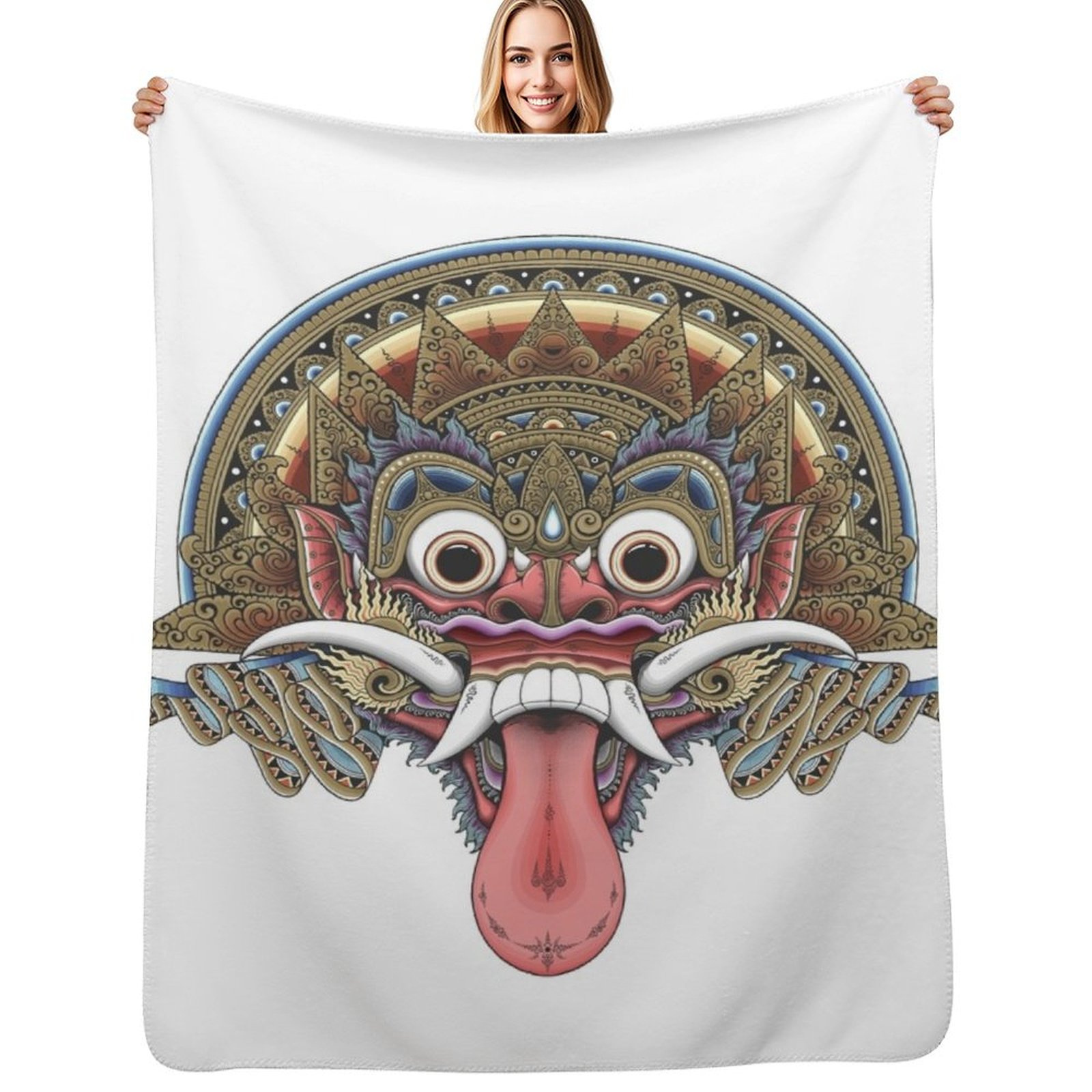 Bali Boma Throw Blanket Machin - 3D Printing Bali reseña y precio