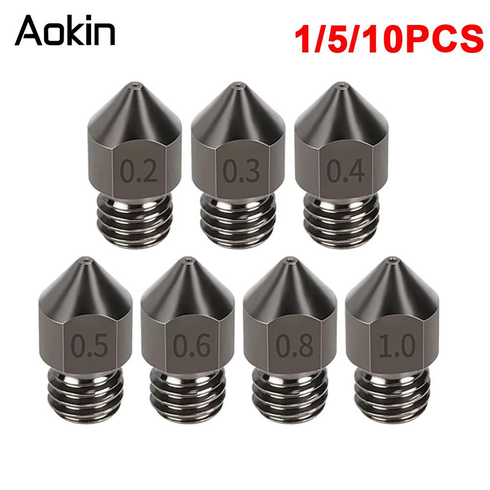 1/5/10PCS MK8 Nozzle Upgrade H - Nozzle 0.4Mm Hardened reseña y precio