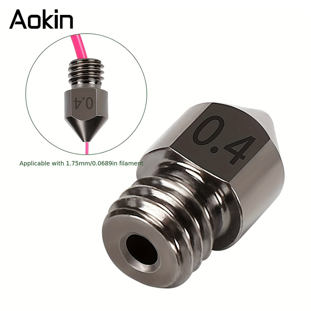 1/5/10PCS MK8 Nozzle Upgrade H - Nozzle 0.4Mm Hardened reseña y precio