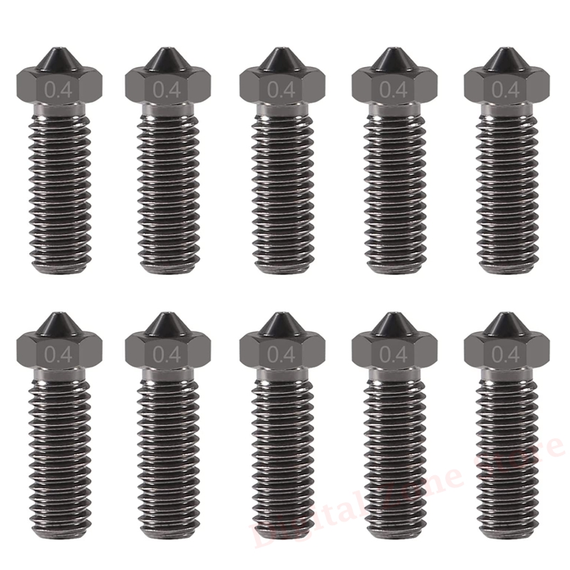 10pcs V6 Hardened Steel Volcan - Nozzle 0.4Mm Hardened reseña y precio