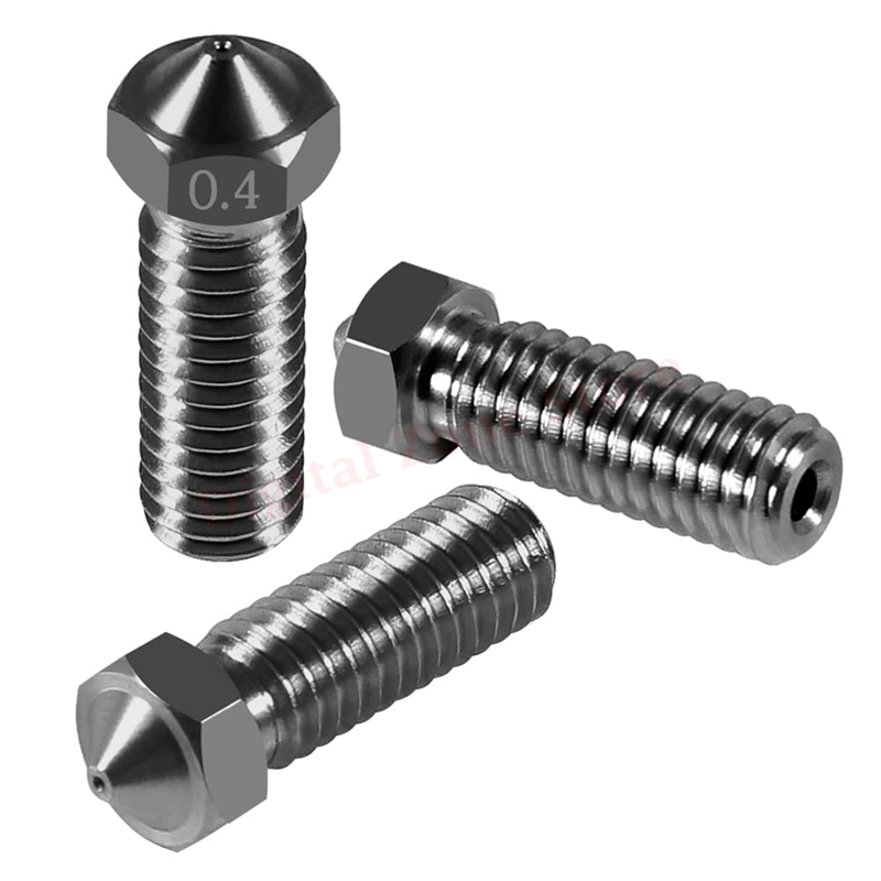 10pcs V6 Hardened Steel Volcan - Nozzle 0.4Mm Hardened reseña y precio