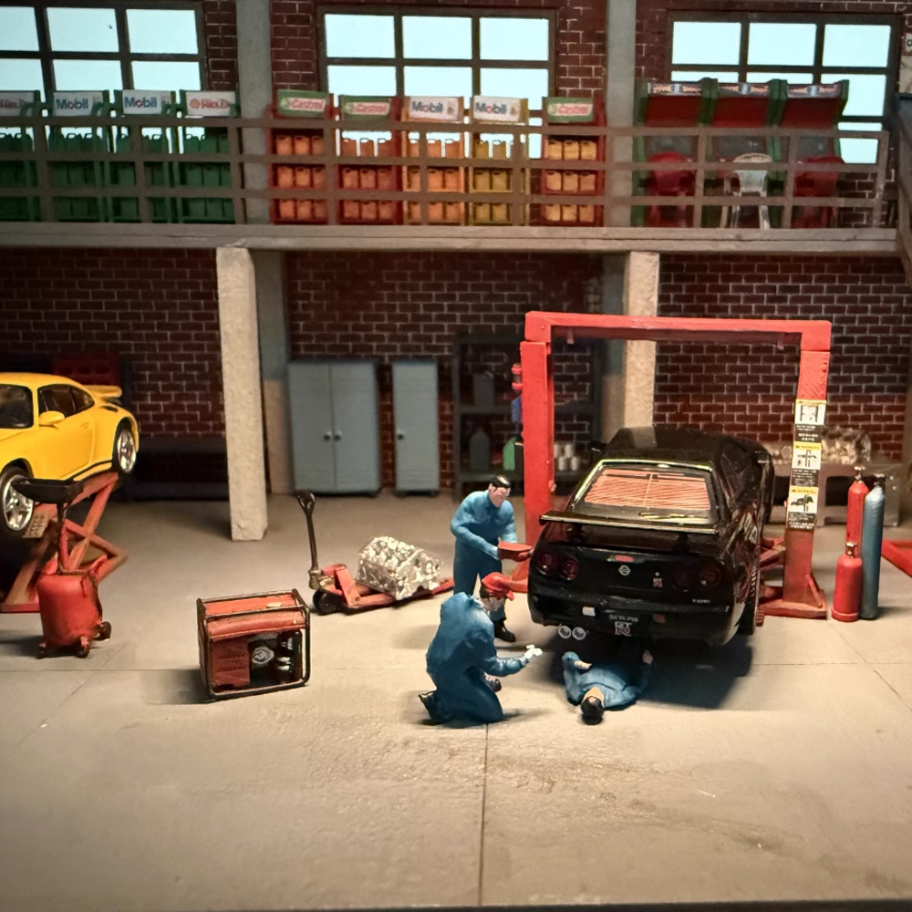 1/64 Scale American Style Gara - 3D Printing Diecast Cars reseña y precio