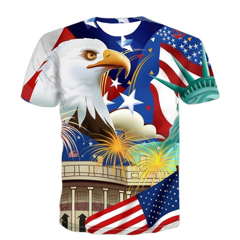 American Flag Gold Eagle 3D Ne - 3D Printing Gold reseña y precio