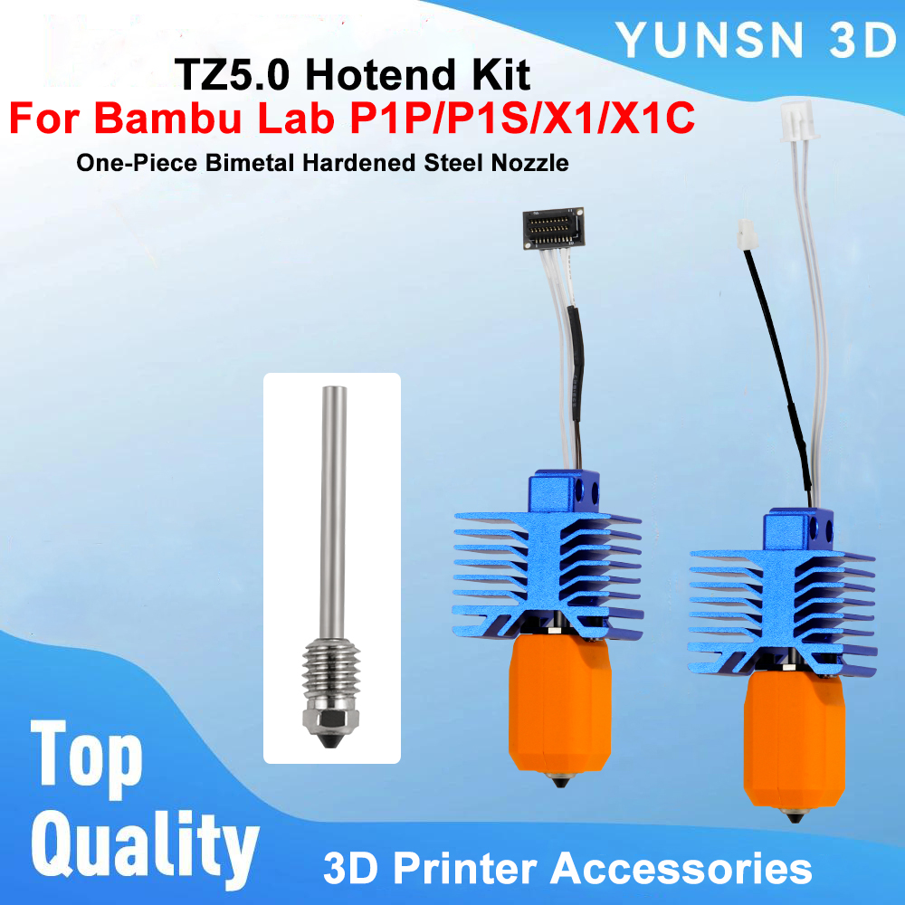 TZ5.0 Hotend Kit For Bambu Lab - Nozzle 0.4Mm Hardened reseña y precio