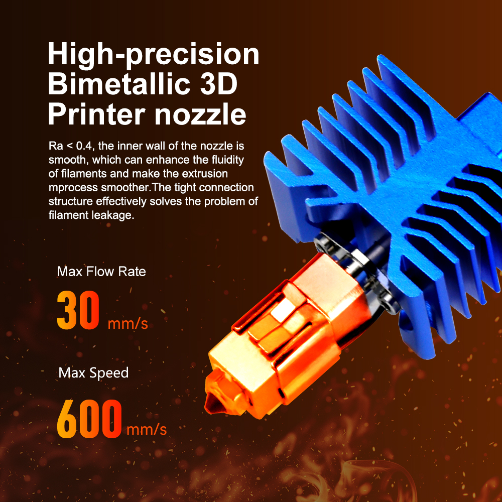 TZ5.0 Hotend Kit For Bambu Lab - Nozzle 0.4Mm Hardened reseña y precio