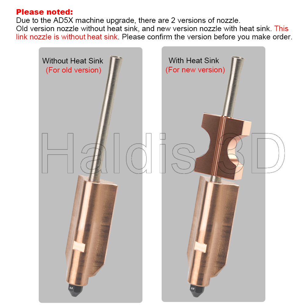 Bimetallic Nozzle For Flashfor - Nozzle 0.4Mm Hardened reseña y precio