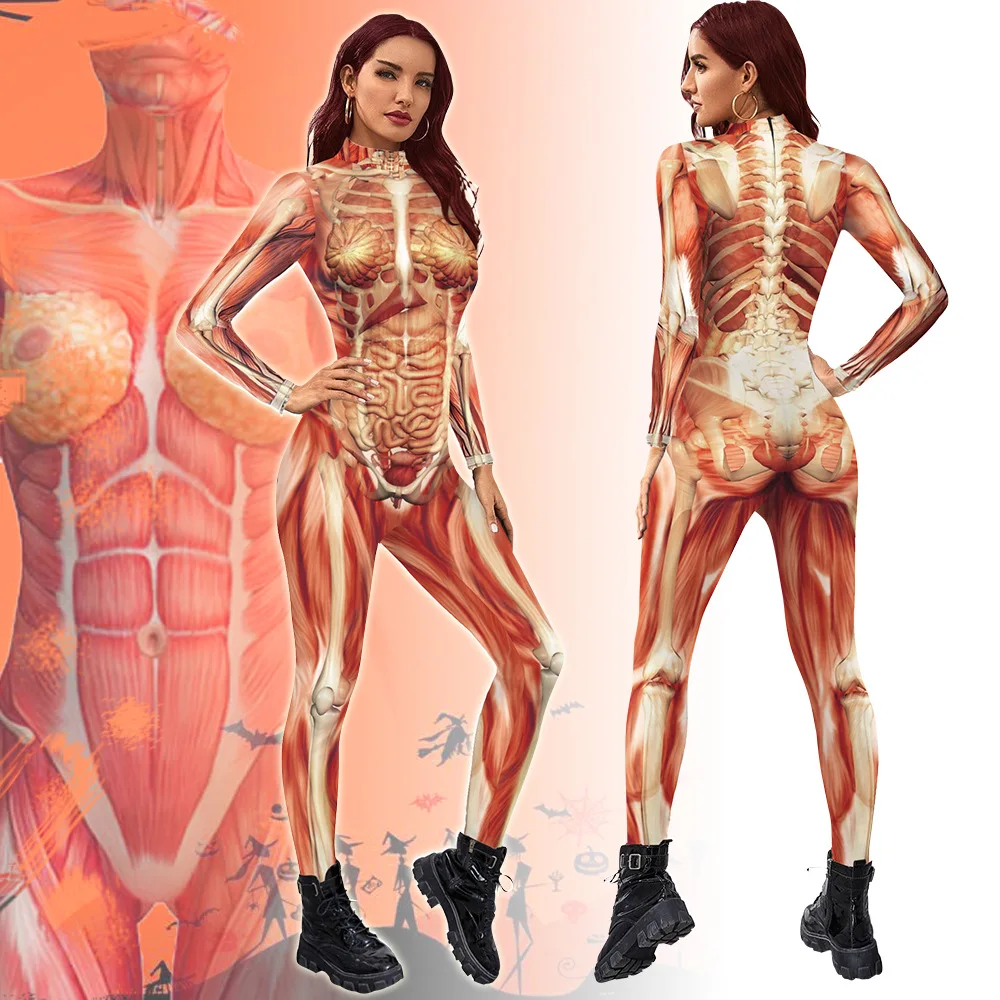 Halloween 3D Party Muscle Prin - 3D Printing Ghosting reseña y precio