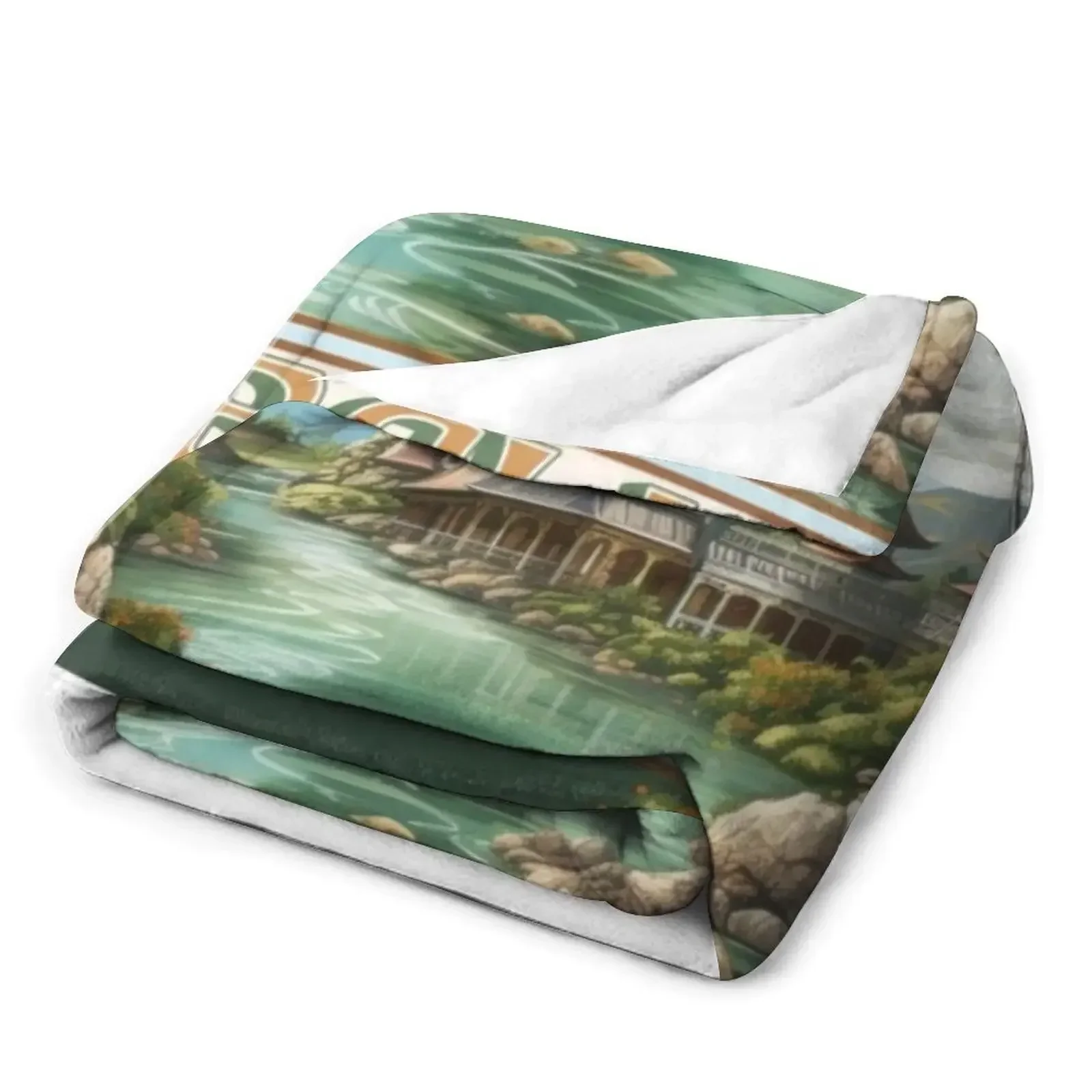 Bali Indonesia Throw Blanket P - 3D Printing Bali reseña y precio