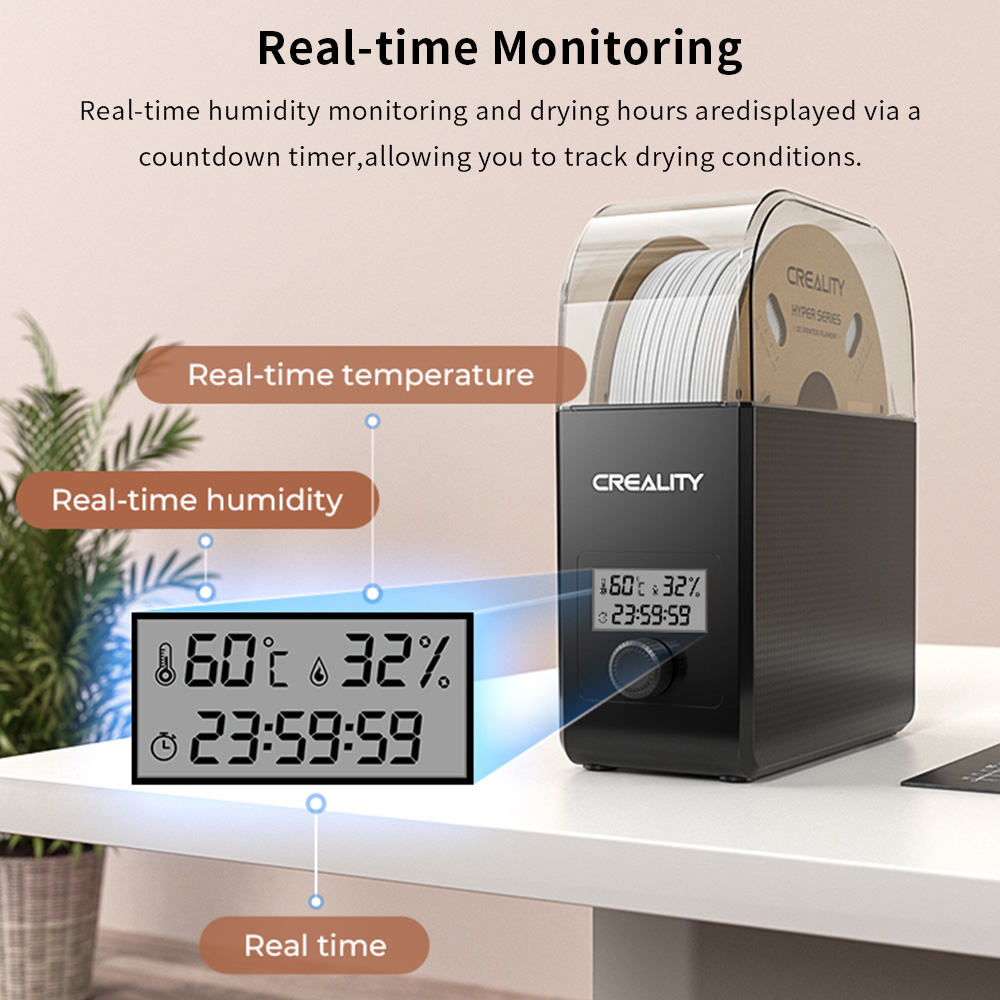 Creality Filament Dryer Upgrad - Petg Filament reseña y precio