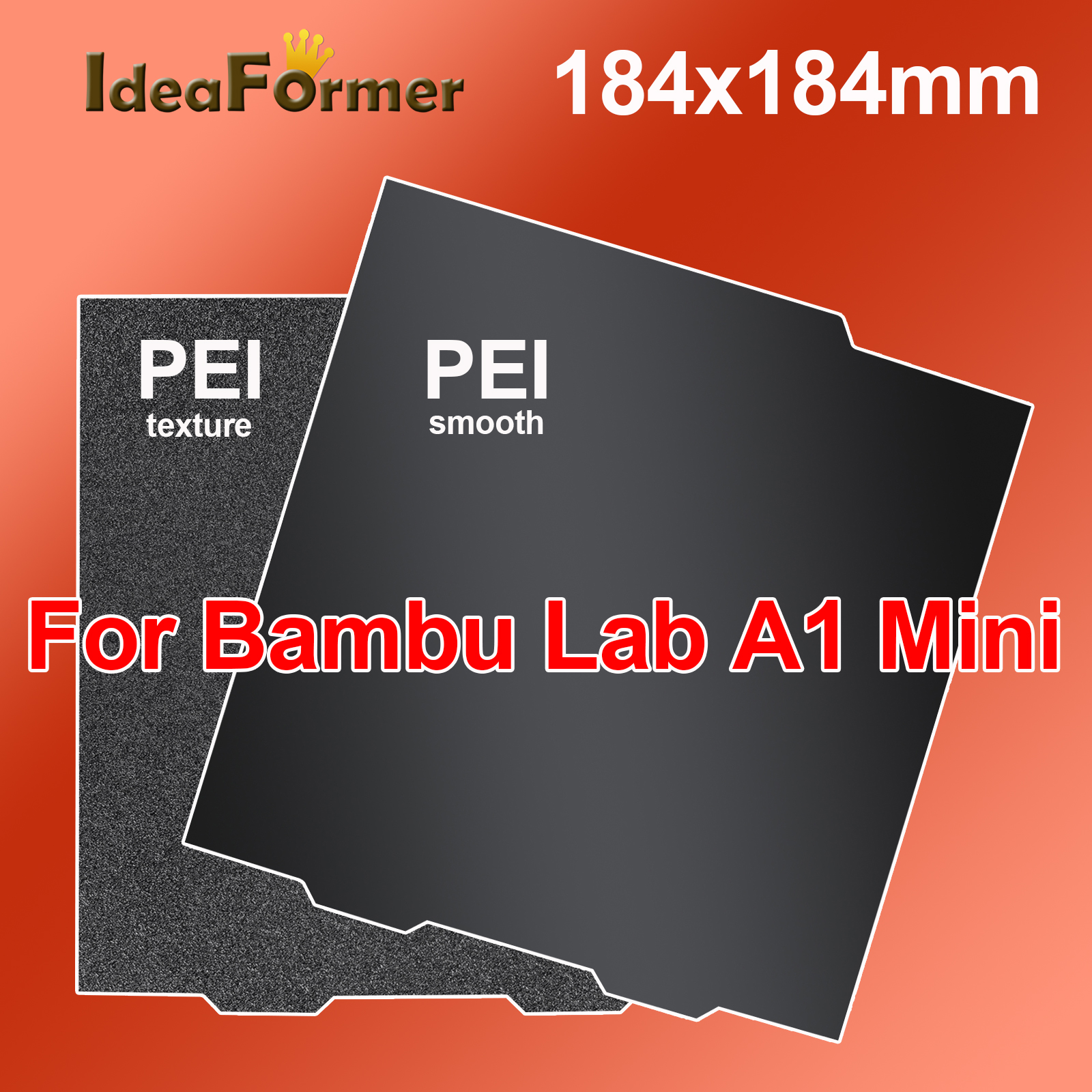1/2PC PEI A1 mini Black Sheet  - Pei Sheet reseña y precio