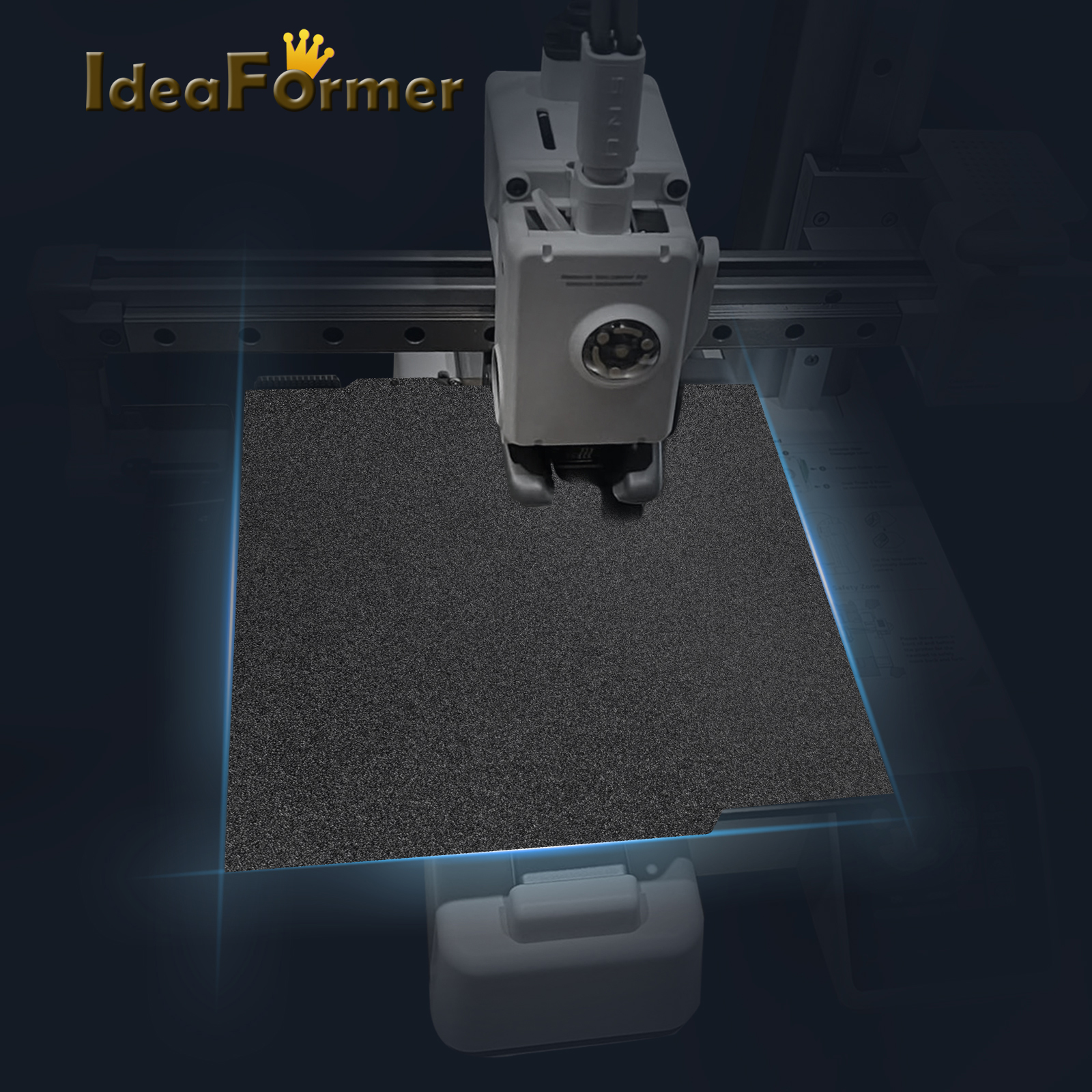 1/2PC PEI A1 mini Black Sheet  - Pei Sheet reseña y precio