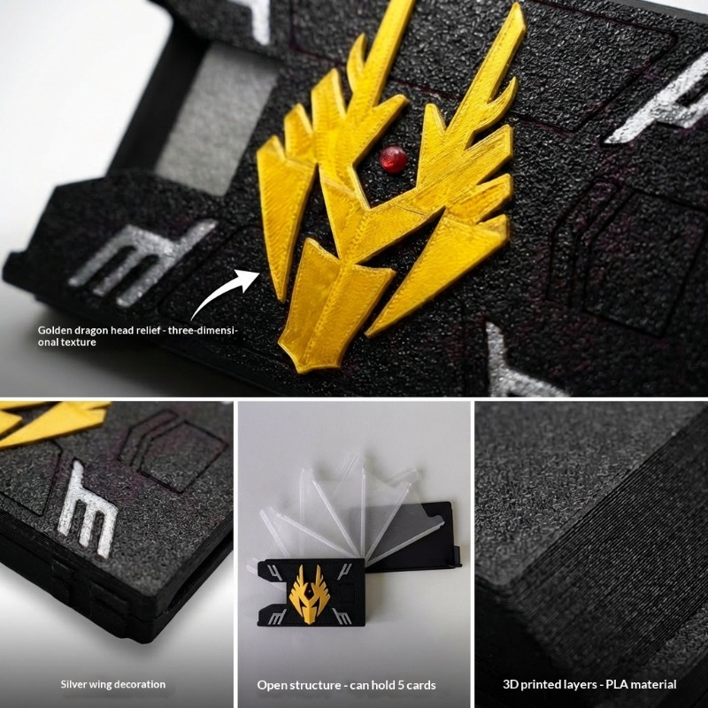Kamen Rider Ryuki 3D Printed C - 3D Printing Holder reseña y precio