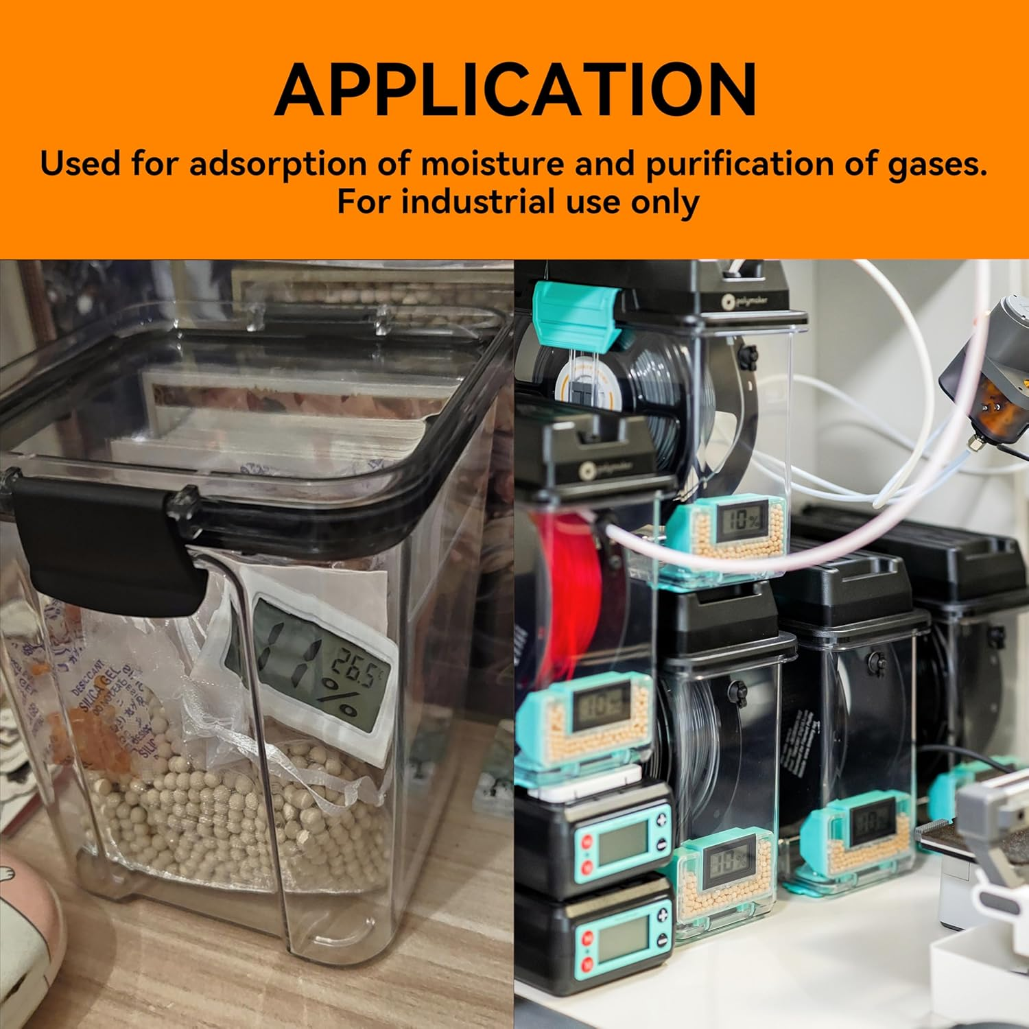 3A/4A/5A Molecular Sieve Desic - 3D Printing Maker reseña y precio