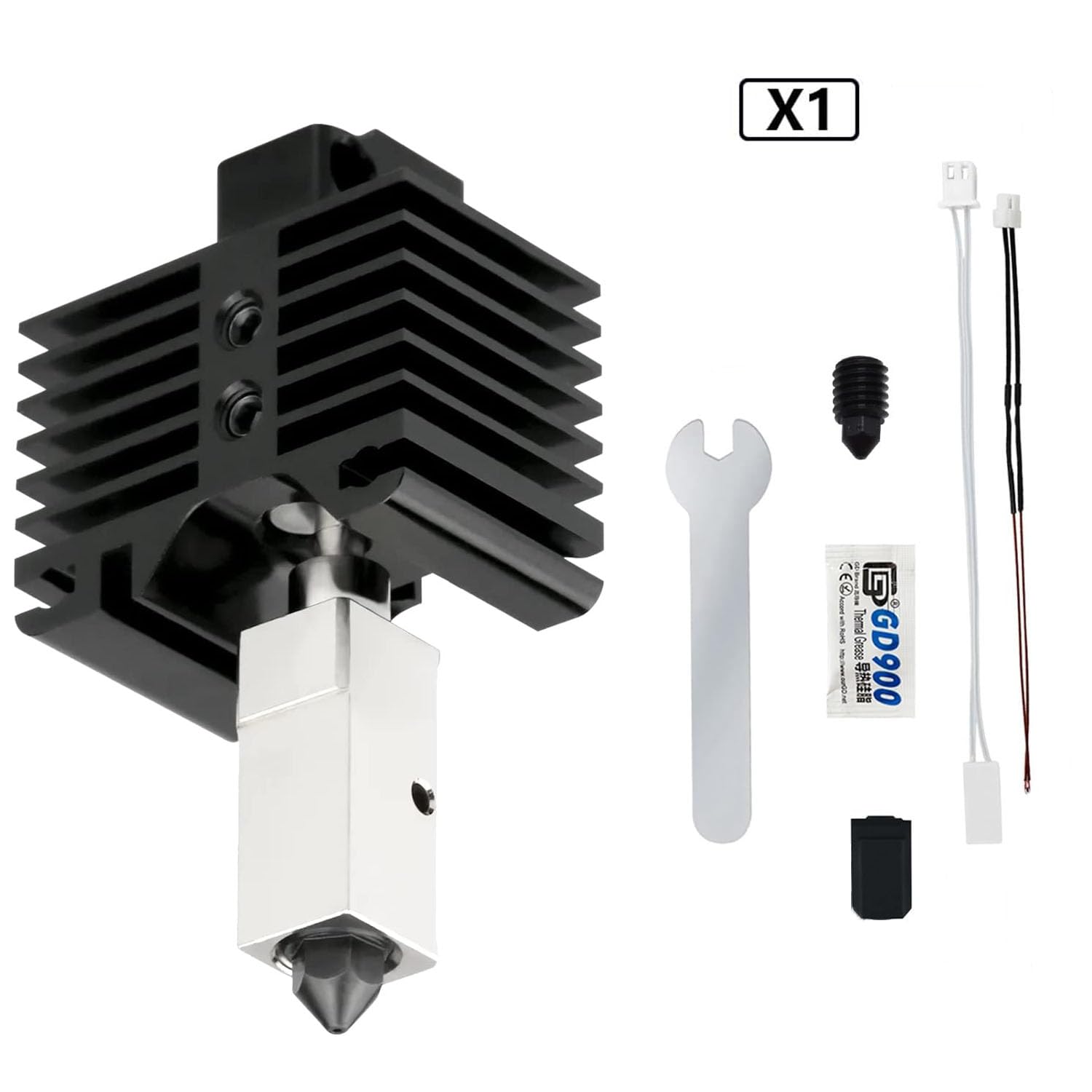 Hotend X1 Carbon Assembly with - Nozzle 0.4Mm Hardened reseña y precio