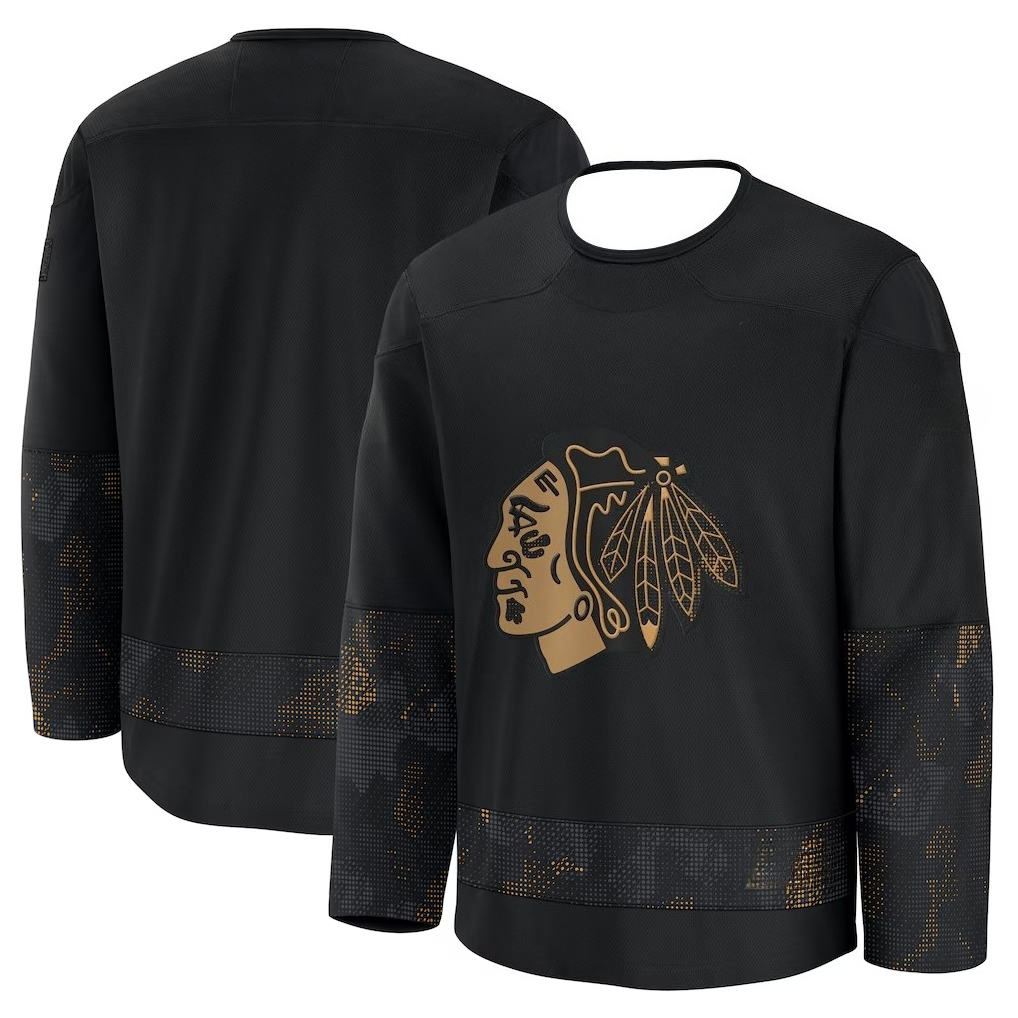 Hockey Jersey - Black with Gol - 3D Printing Gold reseña y precio