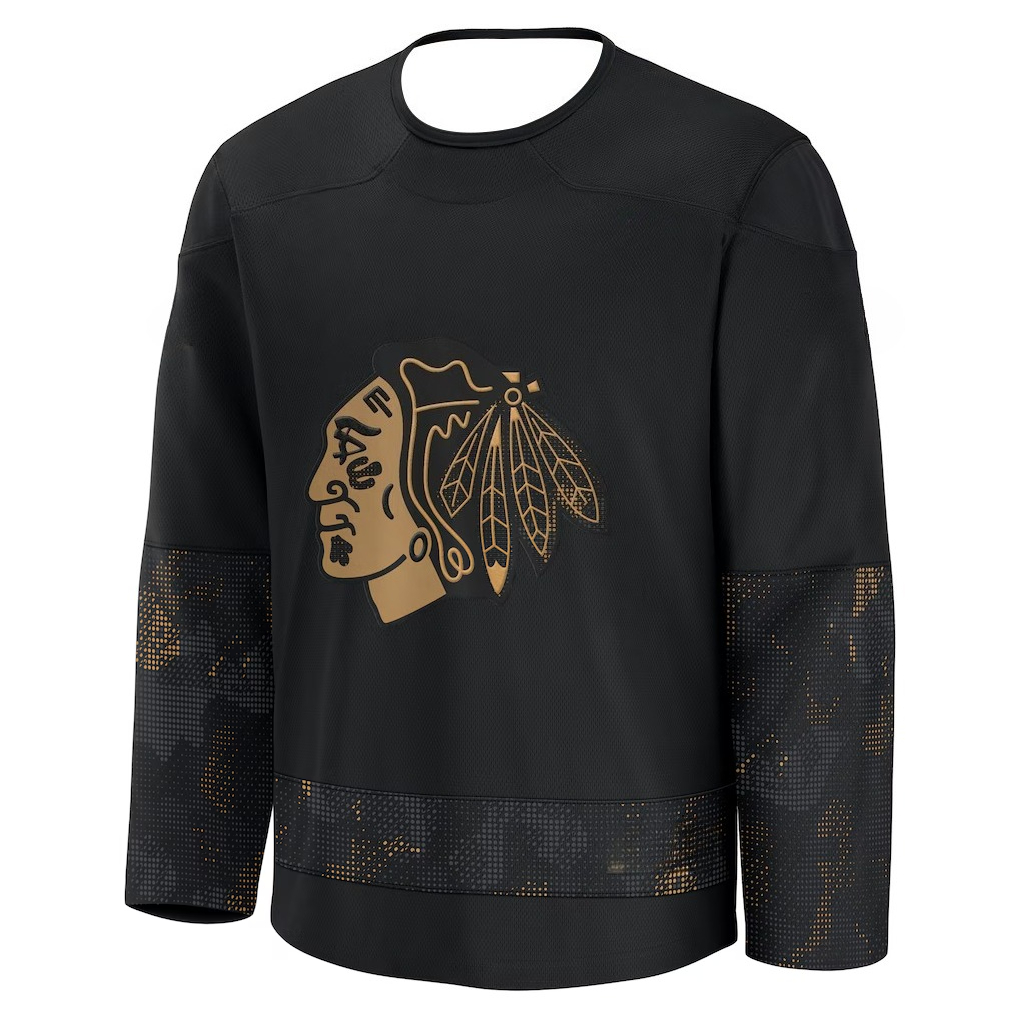 Hockey Jersey - Black with Gol - 3D Printing Gold reseña y precio