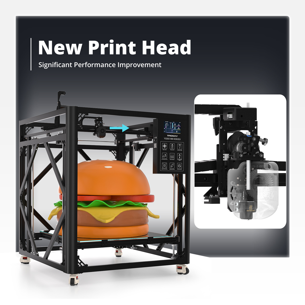 Tronxy VEHO-800-12 or PRO Larg - 3D Printing X Y Z Axis reseña y precio