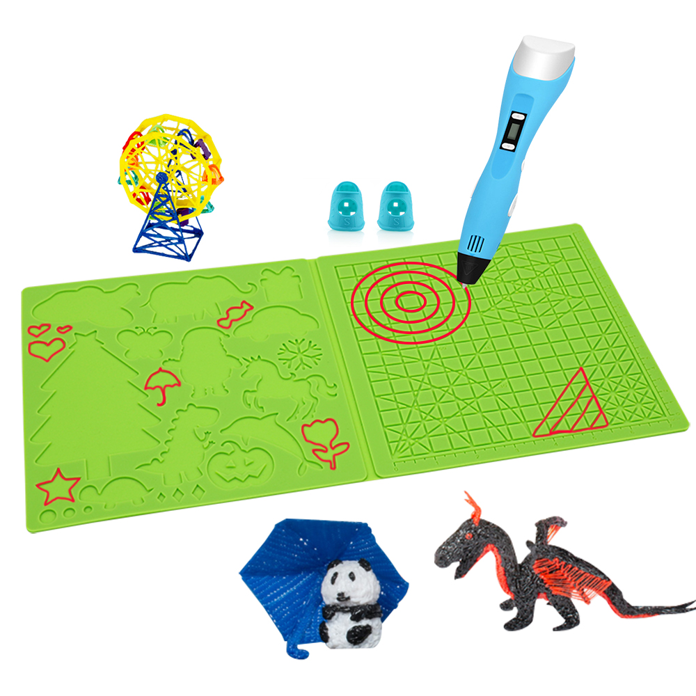 3D Printing Pen Silicone Pad w - 3D Printing Template reseña y precio