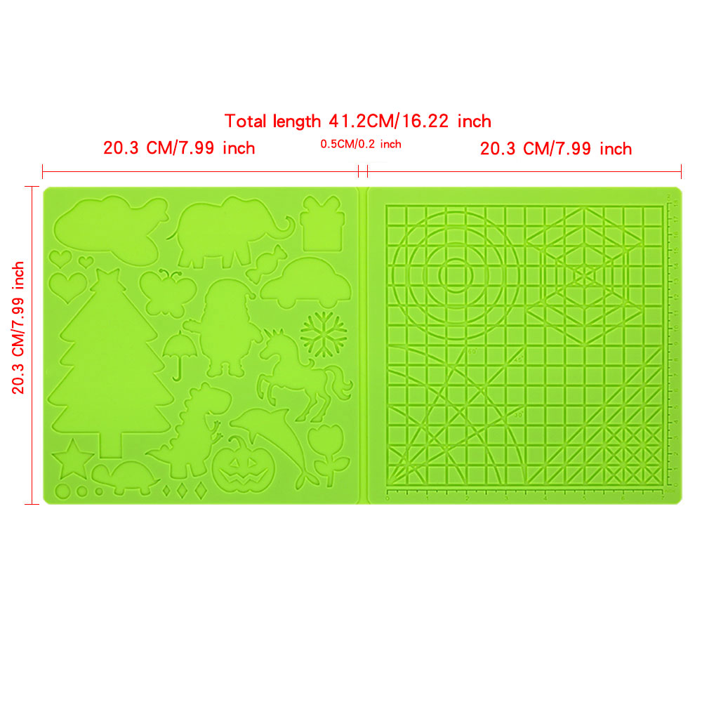 3D Printing Pen Silicone Pad w - 3D Printing Template reseña y precio