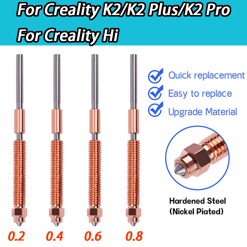 Unicorn Hardened Steel Nozzle  - Nozzle 0.4Mm Hardened reseña y precio