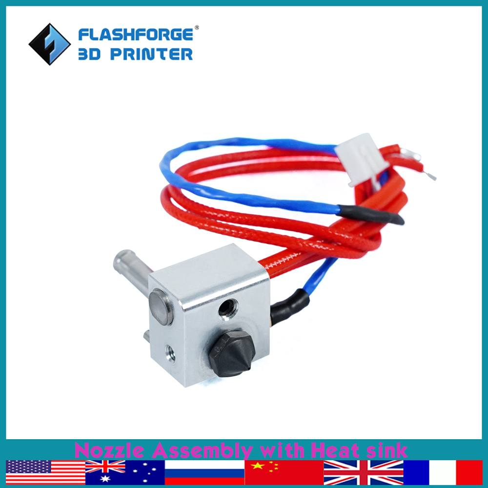 FLASHFORGE Nozzle Assembly wit - Nozzle 0.4Mm Hardened reseña y precio