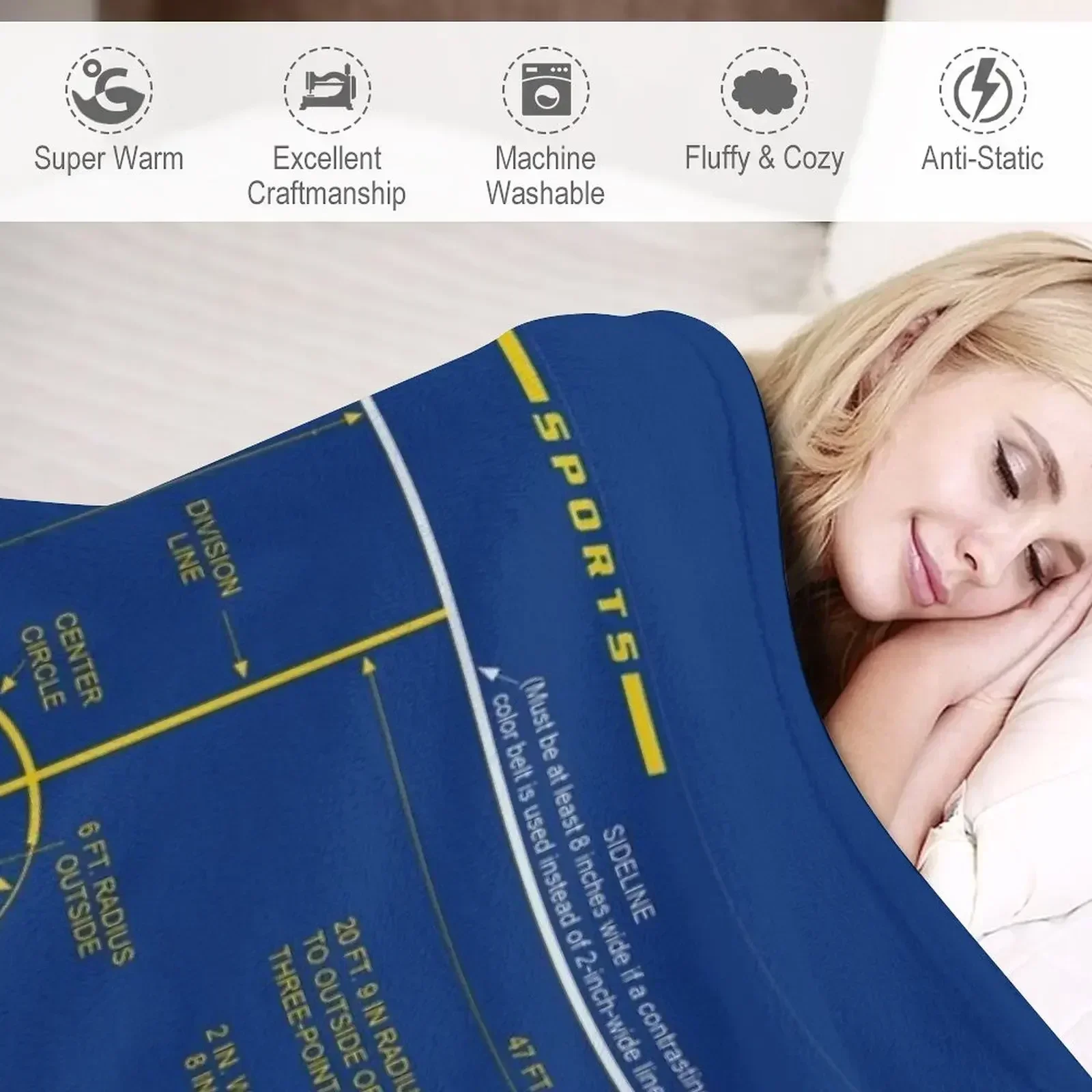 College Basketball Court Diagr - 3D Printing Diagram reseña y precio
