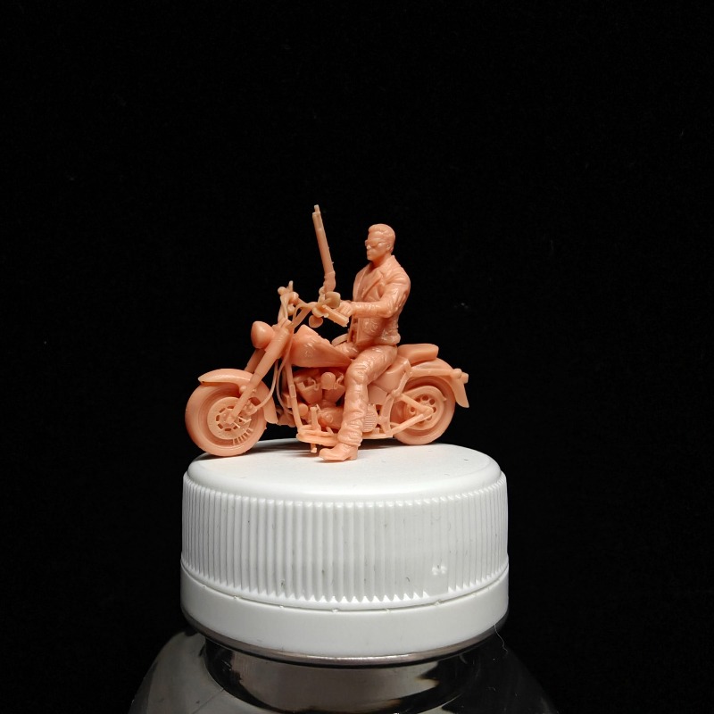 1/64 Scale Miniature Biker Man - 3D Printing Diecast Cars reseña y precio