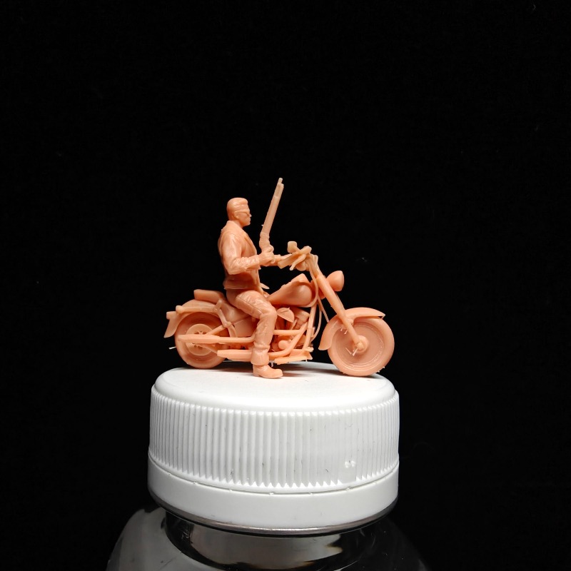 1/64 Scale Miniature Biker Man - 3D Printing Diecast Cars reseña y precio