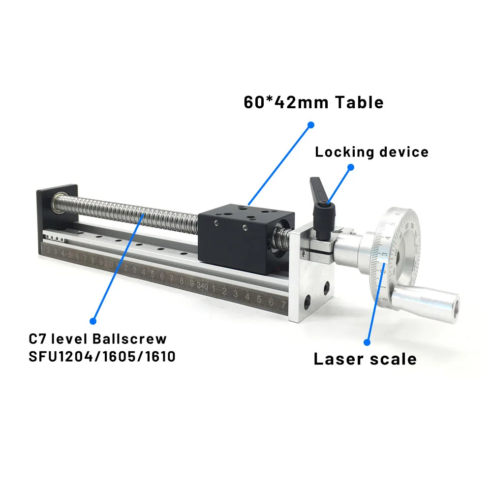 Motion Slide Stage 100-1000mm  - Linear Guide Rail reseña y precio