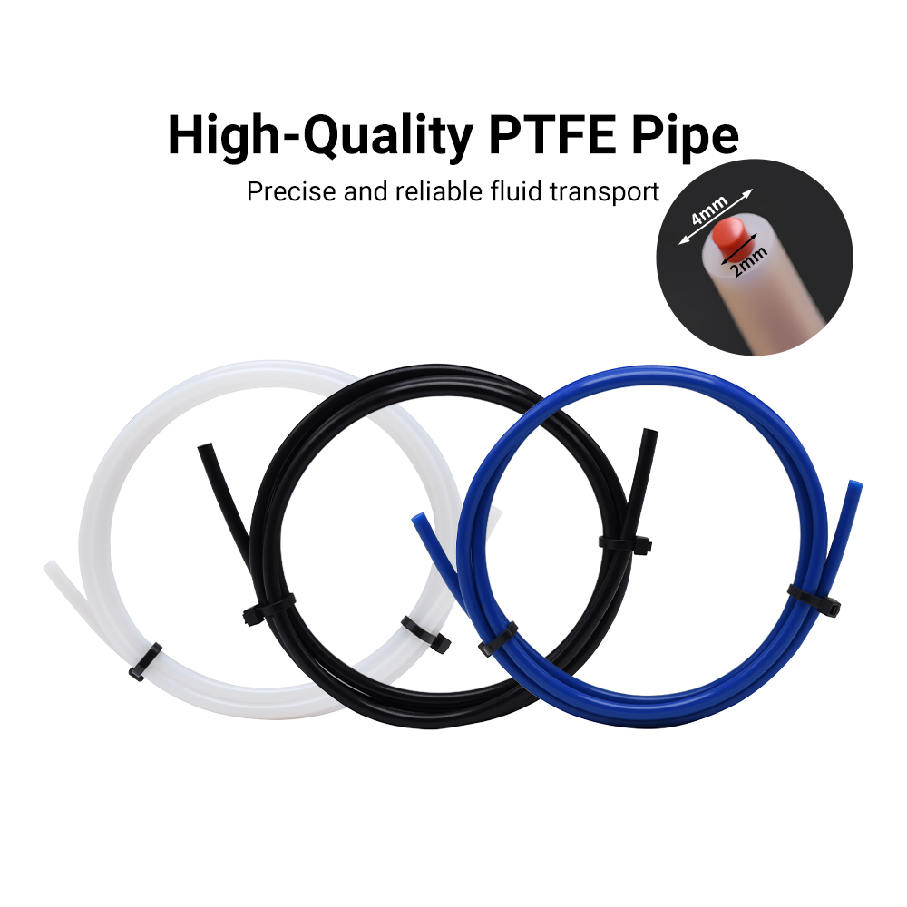 1M PTFE Tube 2x4mm MK8 Hot End - Petg Filament reseña y precio