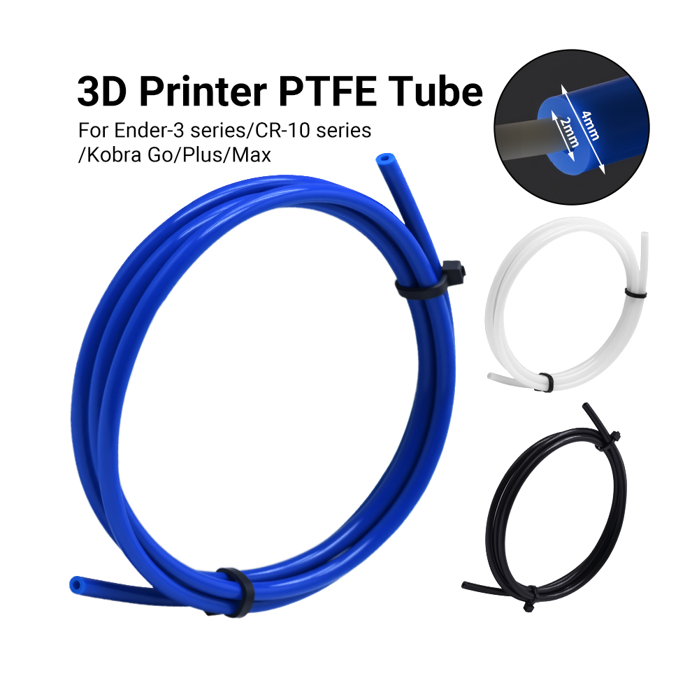 1M PTFE Tube 2x4mm MK8 Hot End - Petg Filament reseña y precio