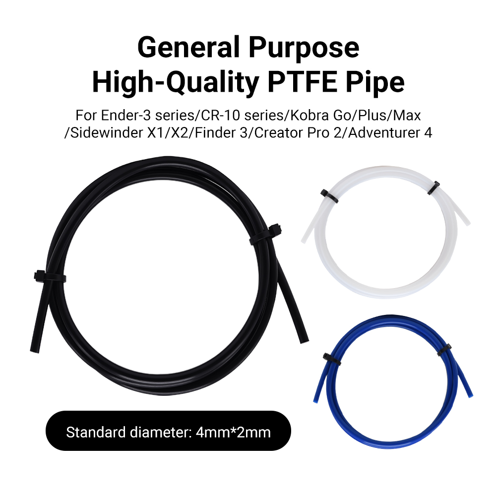 1M PTFE Tube 2x4mm MK8 Hot End - Petg Filament reseña y precio