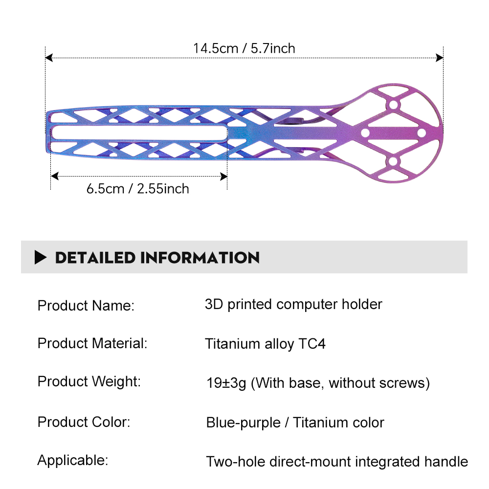 TOSEEK Titanium Alloy 3D Print - 3D Printing Holder reseña y precio