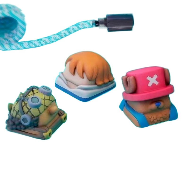 One Piece Chopper Nami anime c - 3D Printing Keyboard reseña y precio