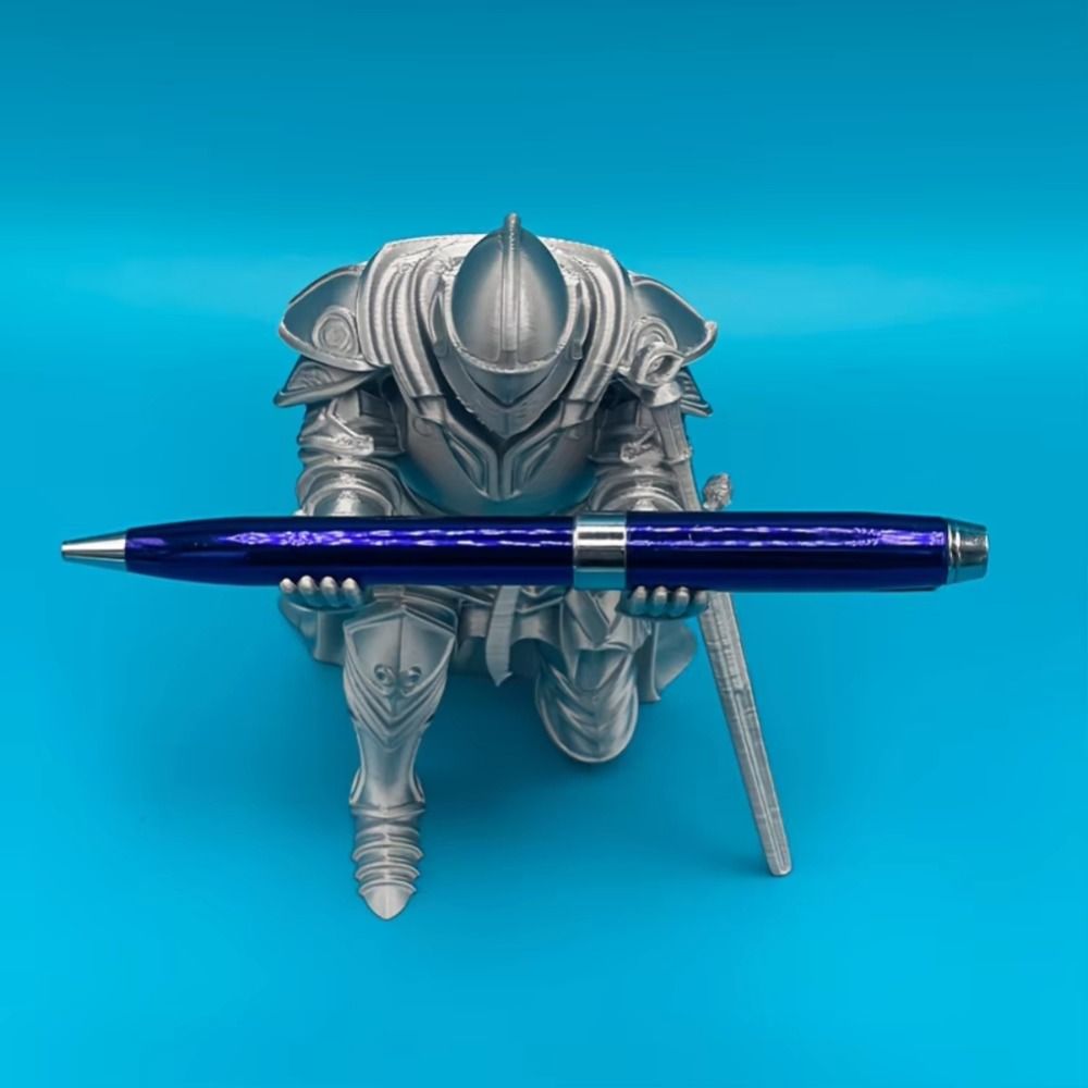 Funny Kneeling Knight Pen Hold - 3D Printing Holder reseña y precio