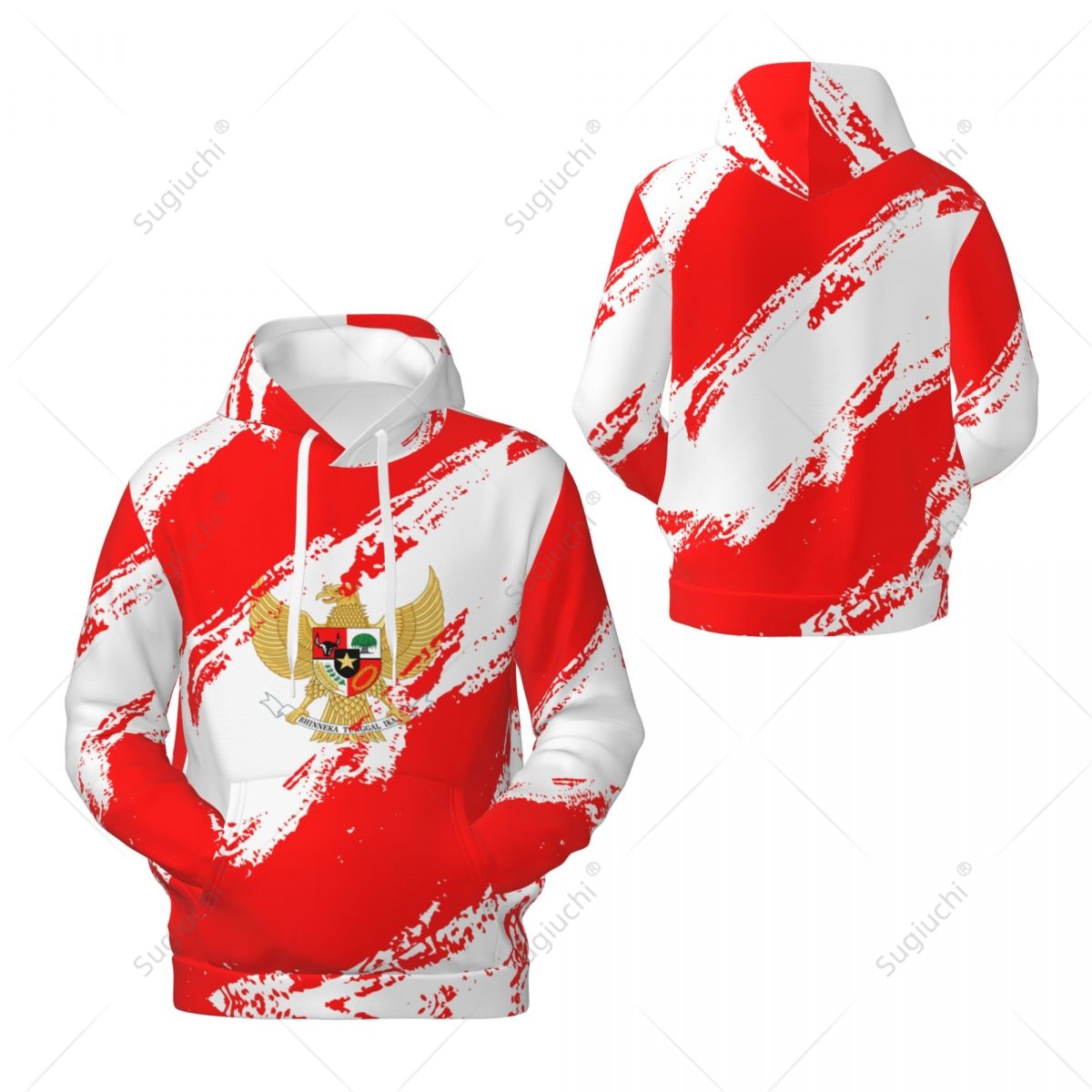 Unisex Indonesia Flag Color Ho - 3D Printing Indonesia reseña y precio
