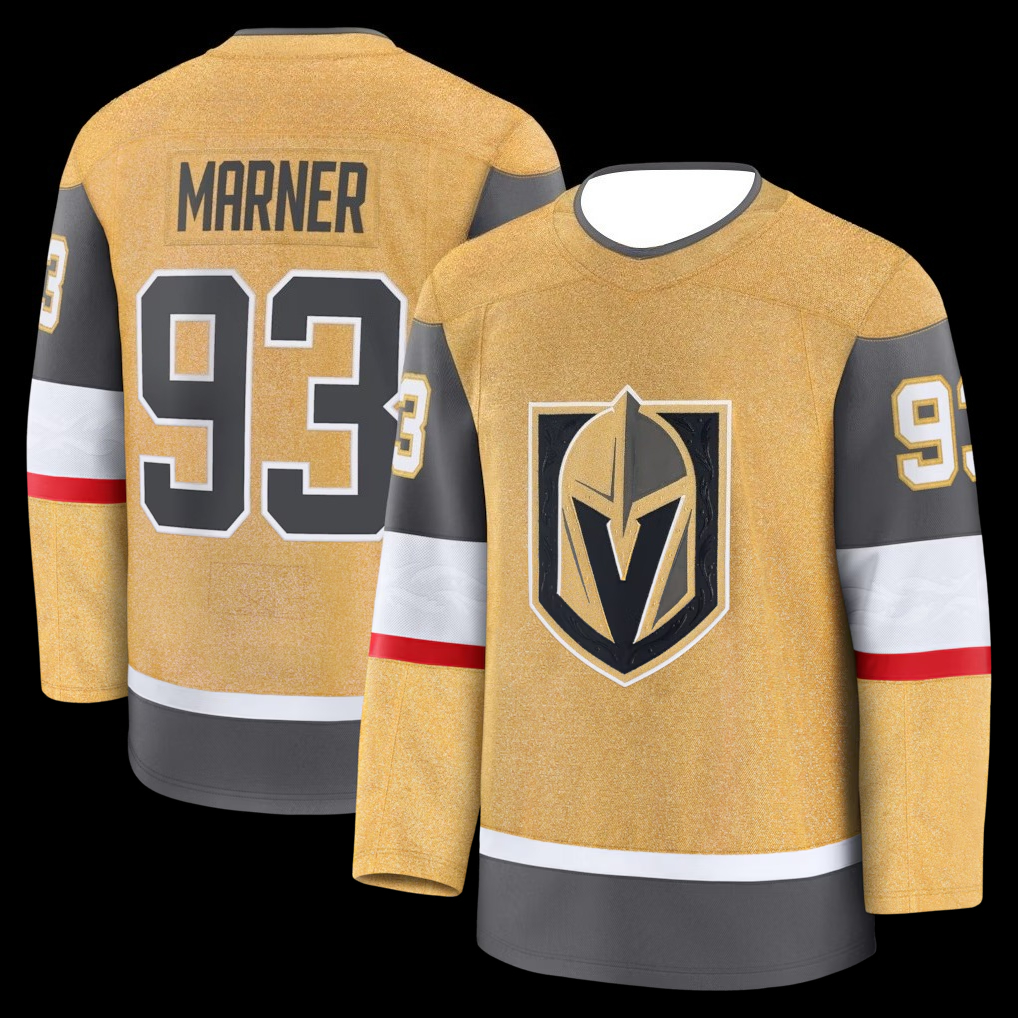 Hockey Jersey - Gold with Gray - 3D Printing Gold reseña y precio